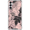 Rose Quartz Floral Gabb Phone 4 Clear Case
