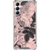 Rose Quartz Floral Gabb Phone 4 Clear Case