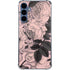 Rose Quartz Floral Galaxy A35 5G Clear Case