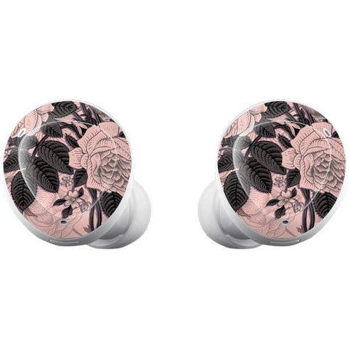 Rose Quartz Floral Galaxy Buds Plus Skin