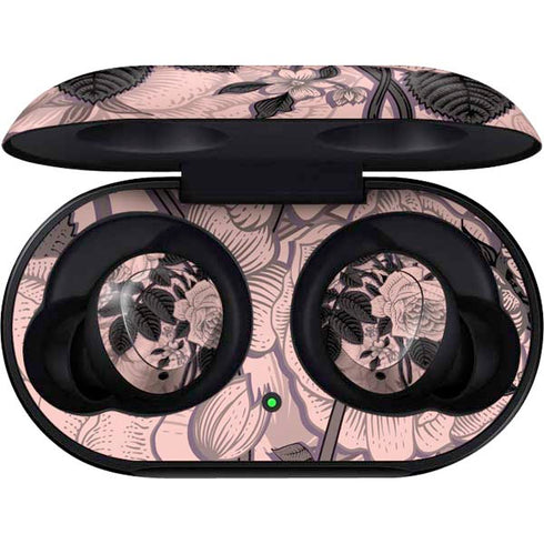 Rose Quartz Floral Galaxy Buds Skin