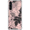 Rose Quartz Floral Galaxy S24 FE Clear Case
