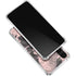Rose Quartz Floral Galaxy S24 FE Clear Case