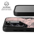 Rose Quartz Floral Galaxy S24 FE Kickstand Case