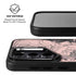 Rose Quartz Floral Galaxy S25 Kickstand Case