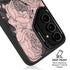 Rose Quartz Floral Galaxy S24 Kickstand Case
