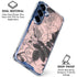Rose Quartz Floral Galaxy S25 FE Clear Case