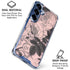 Rose Quartz Floral Galaxy S25 Plus Clear Case
