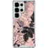 Rose Quartz Floral Galaxy S25 Ultra Clear Case