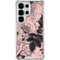 Rose Quartz Floral Galaxy S26 Ultra Clear Case
