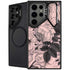 Rose Quartz Floral Galaxy S26 Ultra Kickstand Case