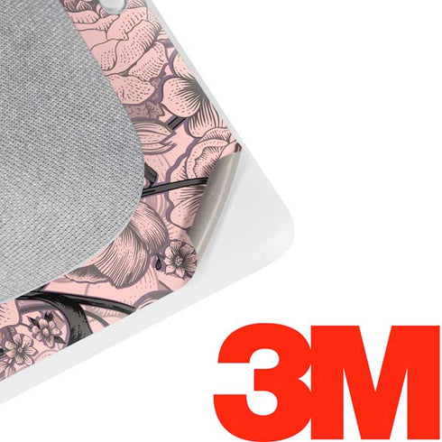Rose Quartz Floral Google Home Hub Skin