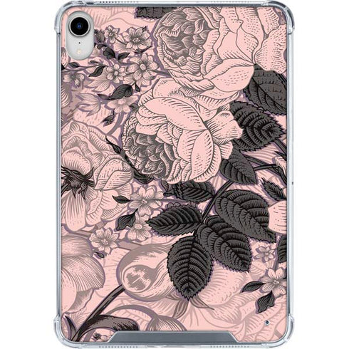 Rose Quartz Floral iPad 11th Gen (2025) Clear Case