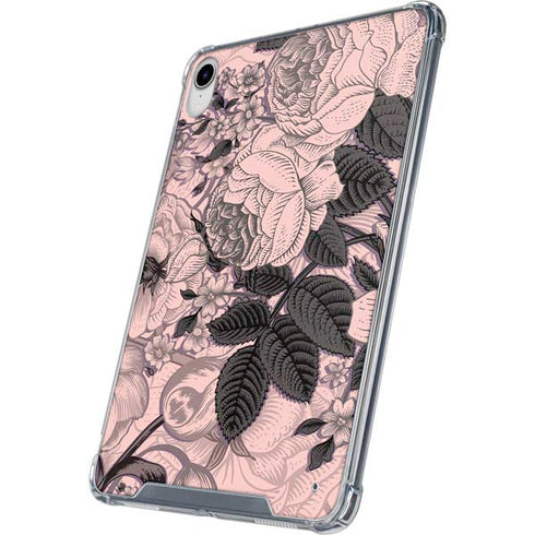 Rose Quartz Floral iPad 11th Gen (2025) Clear Case