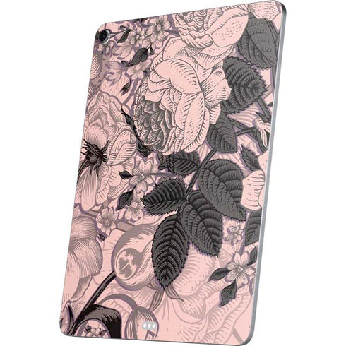 Rose Quartz Floral Apple iPad Air Skin