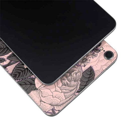 Rose Quartz Floral Apple iPad Mini Skin