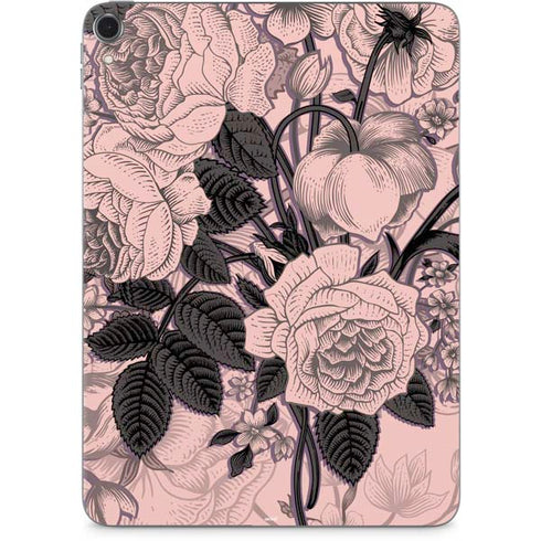 Rose Quartz Floral Apple iPad Pro Skin