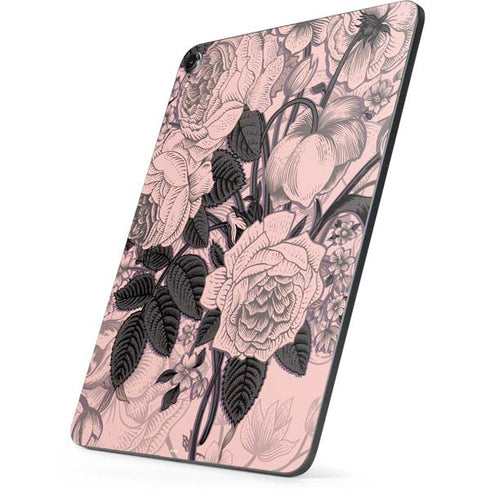 Rose Quartz Floral Apple iPad Pro Skin