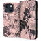 Rose Quartz Floral iPhone 14 Folio Case