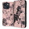 Rose Quartz Floral iPhone 14 Plus Folio Case