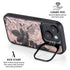 Rose Quartz Floral iPhone 14 Plus Kickstand Case