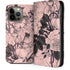 Rose Quartz Floral iPhone 14 Pro Max Folio Case
