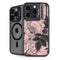 Rose Quartz Floral iPhone 14 Pro Max Kickstand Case