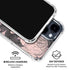Rose Quartz Floral iPhone 15 Clear Case