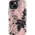 Rose Quartz Floral iPhone 15 Impact Case