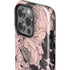 Rose Quartz Floral iPhone 15 Pro Impact Case