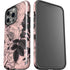 Rose Quartz Floral iPhone 15 Pro Impact Case