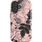 Rose Quartz Floral iPhone 16 Impact Case
