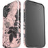 Rose Quartz Floral iPhone 16 Impact Case