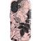 Rose Quartz Floral iPhone 16 Magsafe Impact Case
