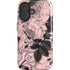 Rose Quartz Floral iPhone 16 Magsafe Impact Case