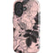 Rose Quartz Floral iPhone 16 Plus Impact Case