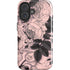 Rose Quartz Floral iPhone 16 Plus Impact Case