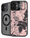 Rose Quartz Floral iPhone 16 Plus Kickstand Case