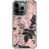 Rose Quartz Floral iPhone 16 Pro Clear Case