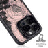 Rose Quartz Floral iPhone 16 Pro Kickstand Case