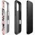 Rose Quartz Floral iPhone 16 Pro Max Impact Case