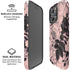 Rose Quartz Floral iPhone 16 Pro Max Magsafe Impact Case