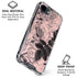 Rose Quartz Floral iPhone 16e Clear Case