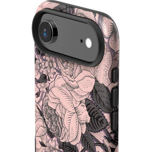 Rose Quartz Floral iPhone 17 Air Impact Case