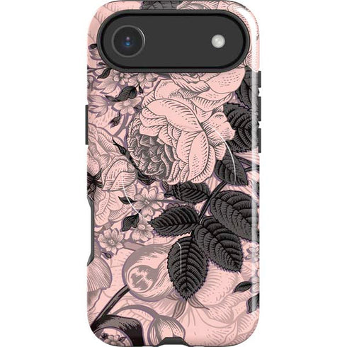 Rose Quartz Floral iPhone 17 Air Magsafe Impact Case