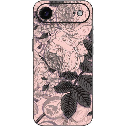 Rose Quartz Floral iPhone 17 Air Skin