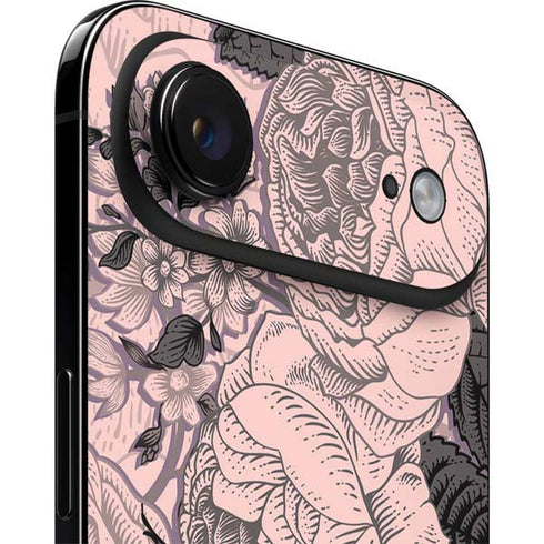 Rose Quartz Floral iPhone 17 Air Skin