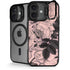 Rose Quartz Floral iPhone 17 Kickstand Case