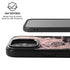 Rose Quartz Floral iPhone 17 Kickstand Case