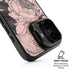 Rose Quartz Floral iPhone 17 Kickstand Case